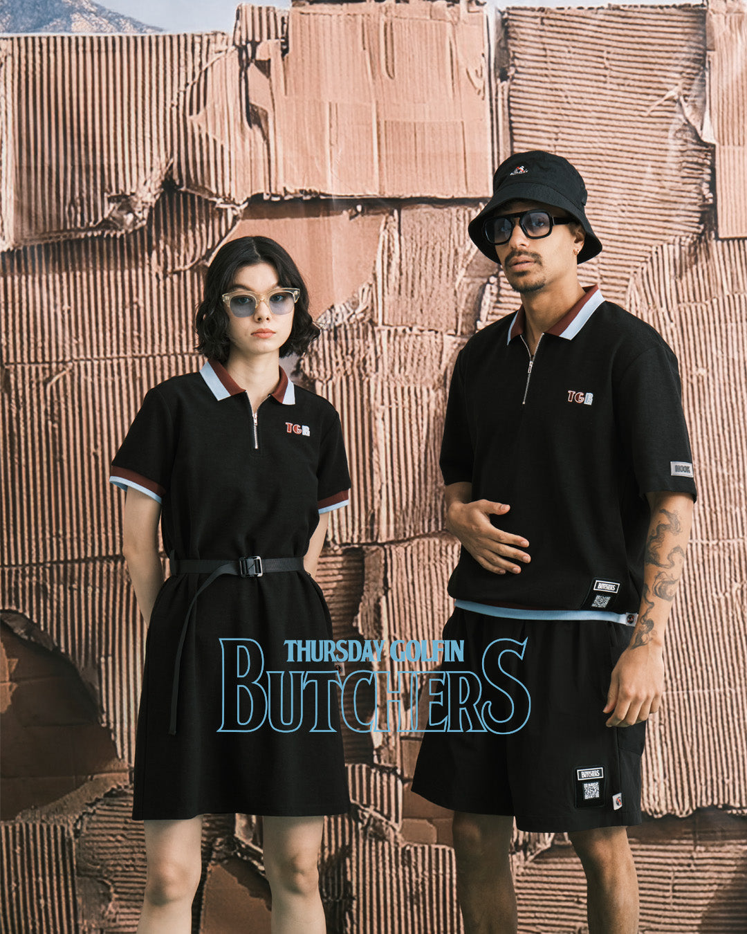 High Gauge Pile Half Zip POLO