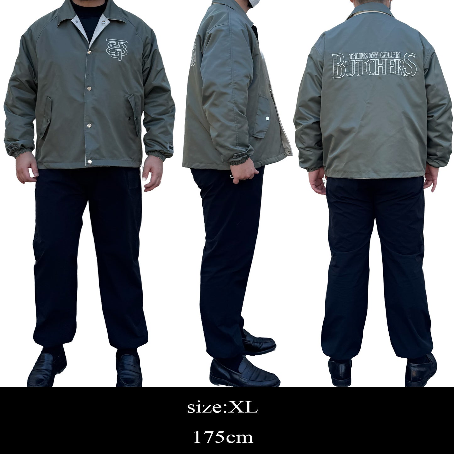 Reversible Nylon Coach JK