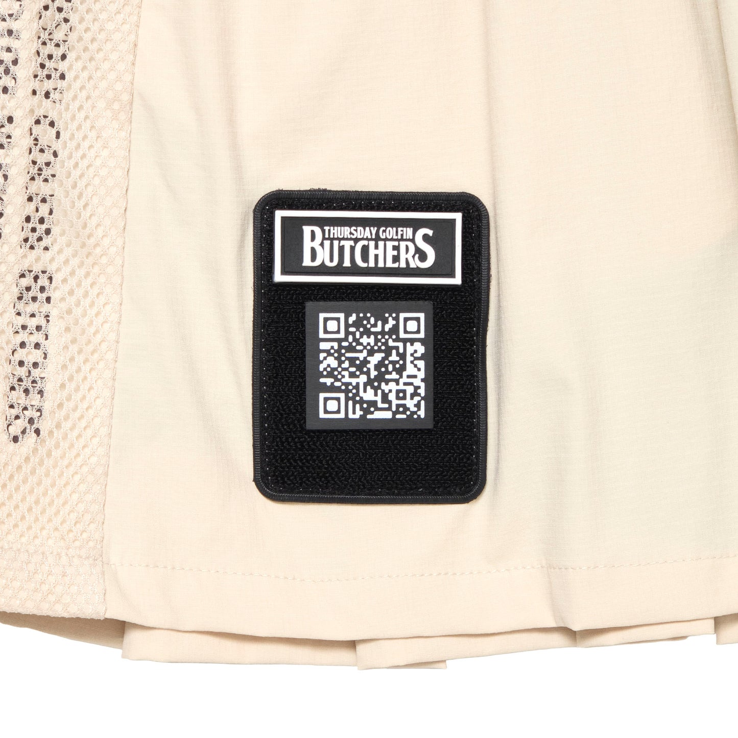【Essential】Rip Stretch Pleats SK