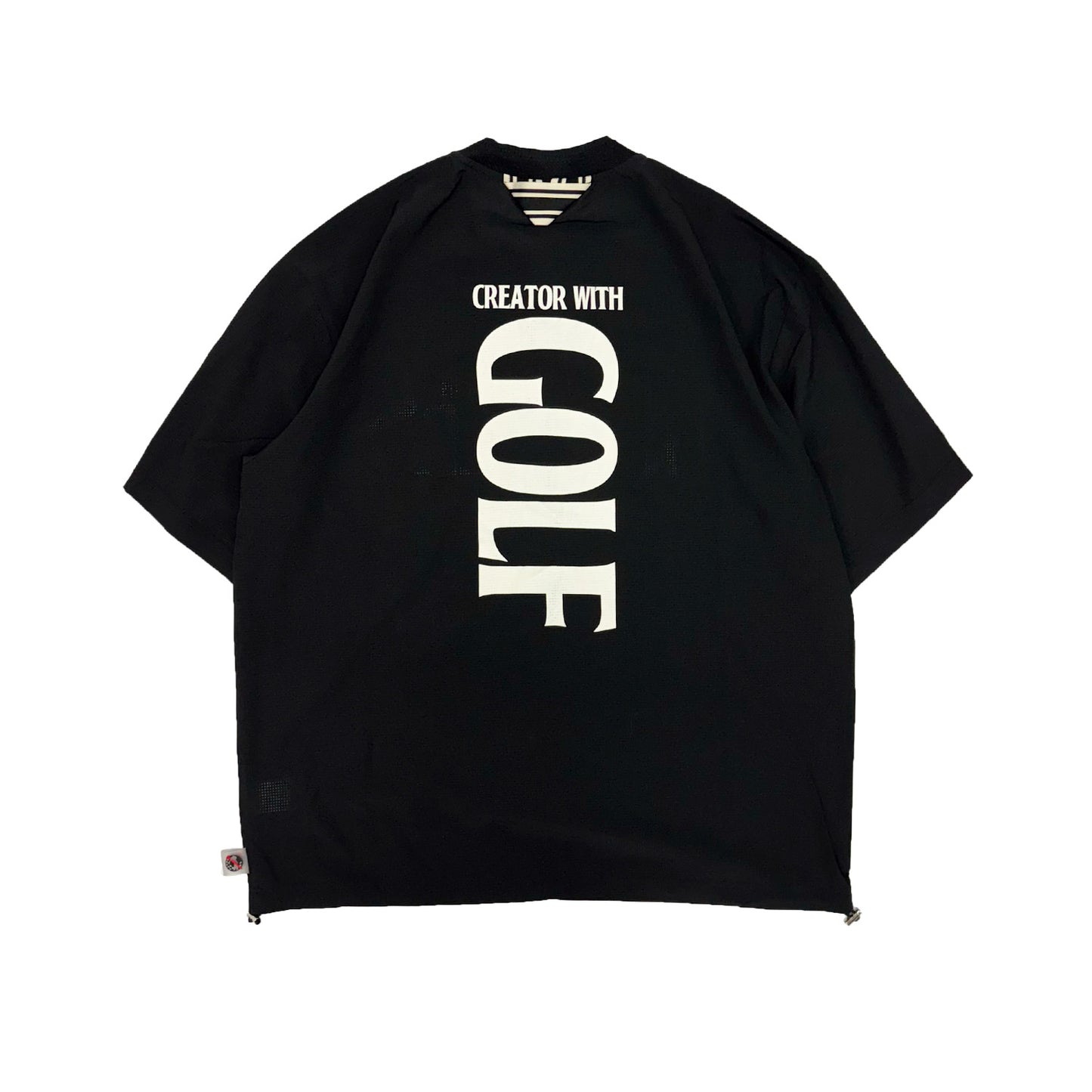 Hole In Fabric Bomber Collar PO