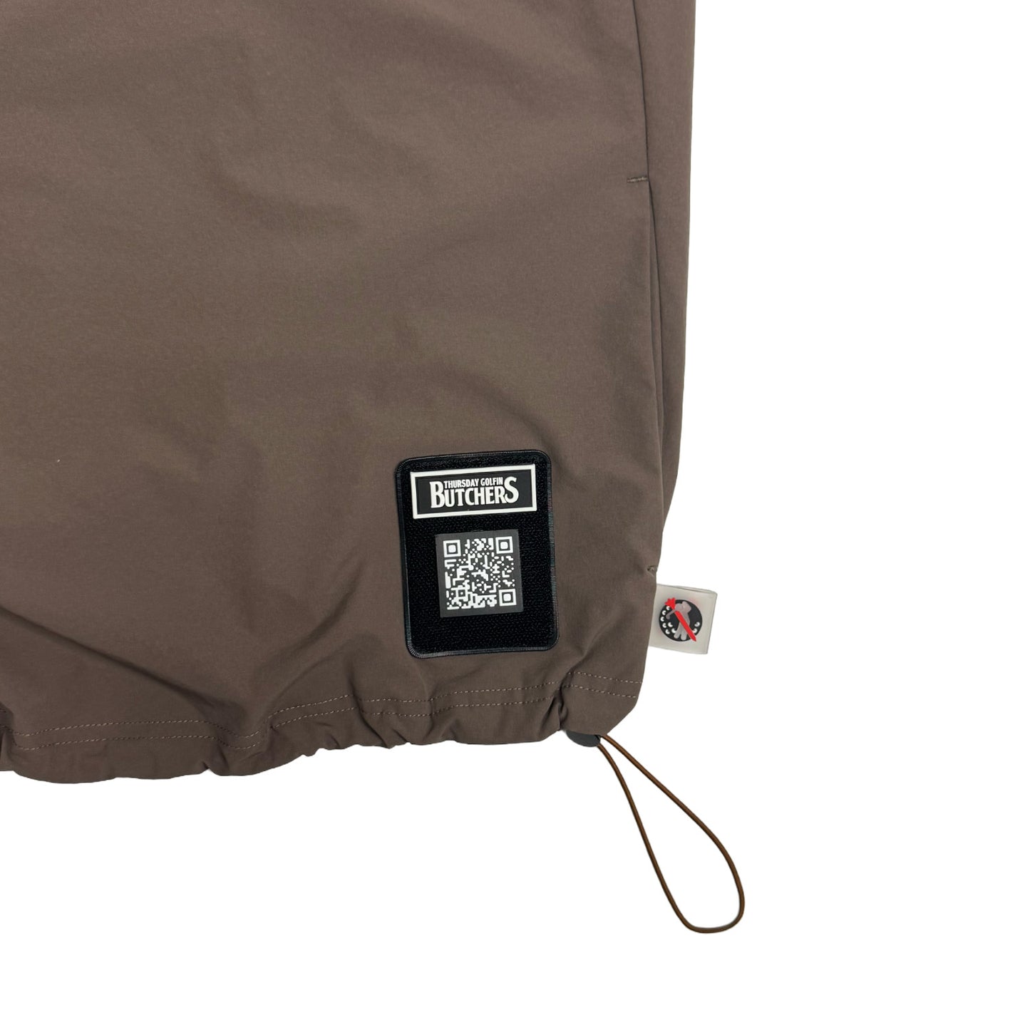 Back Overlapping Tucks Half Zip PO
