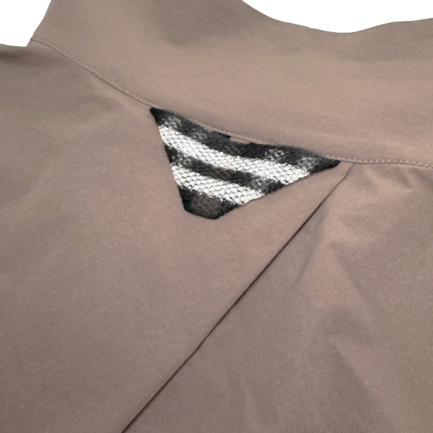 Back Overlapping Tucks Half Zip PO