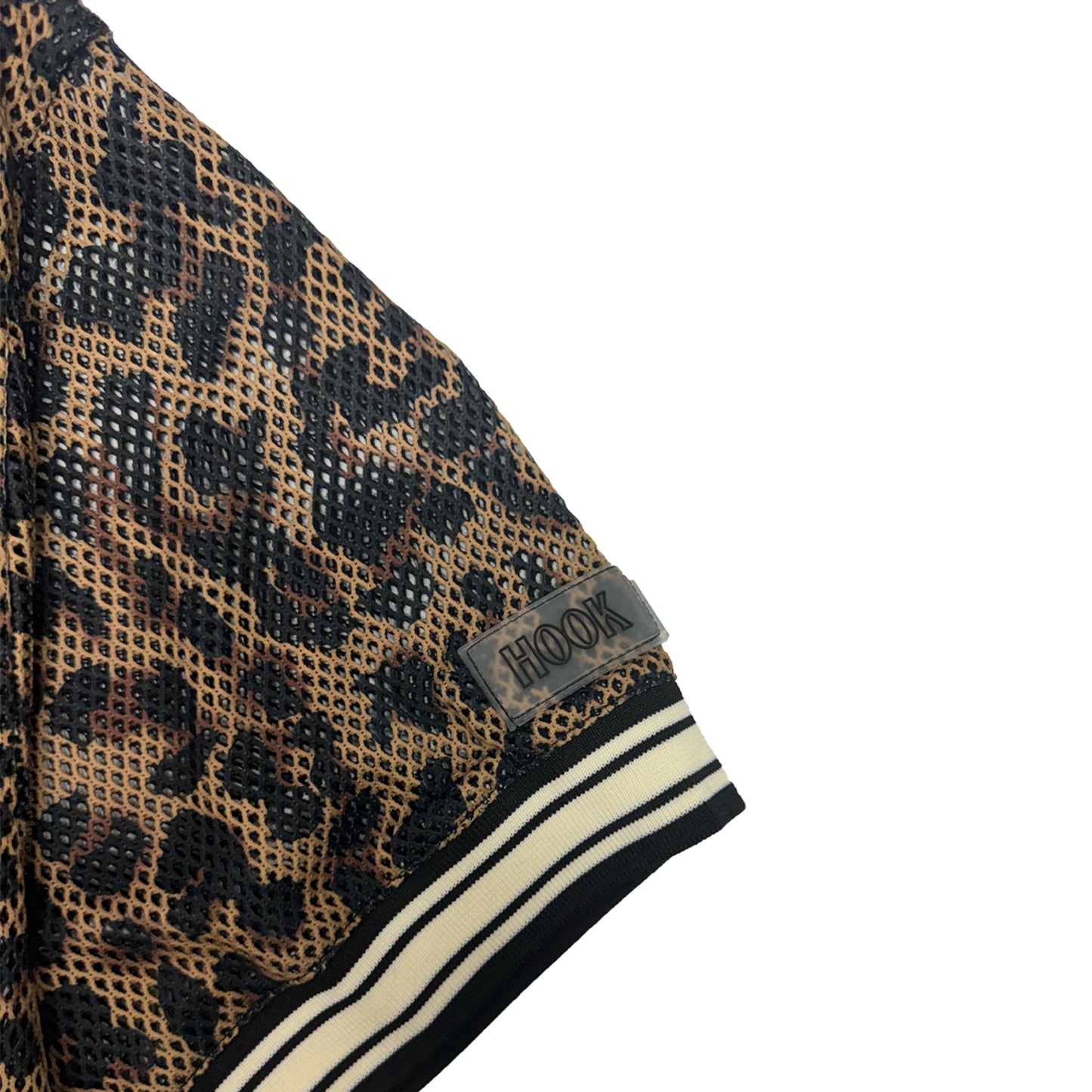 LEO Mesh Layered Half Zip POLO