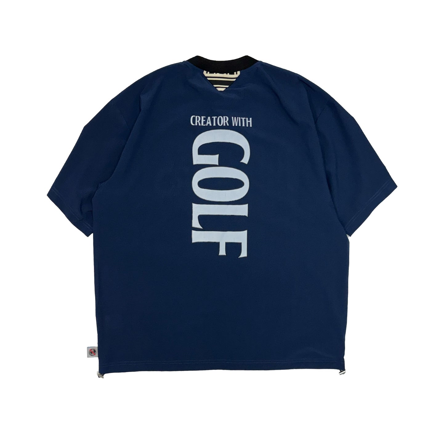 Hole In Fabric Bomber Collar PO