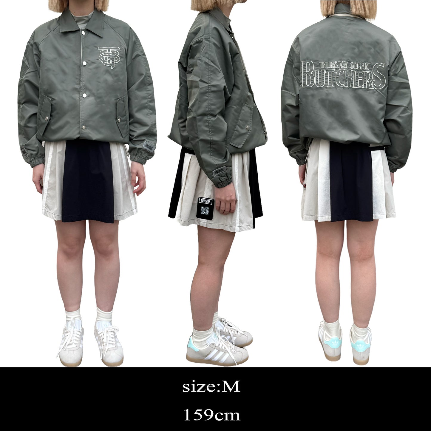 Nylon Stretch Multi striped SK