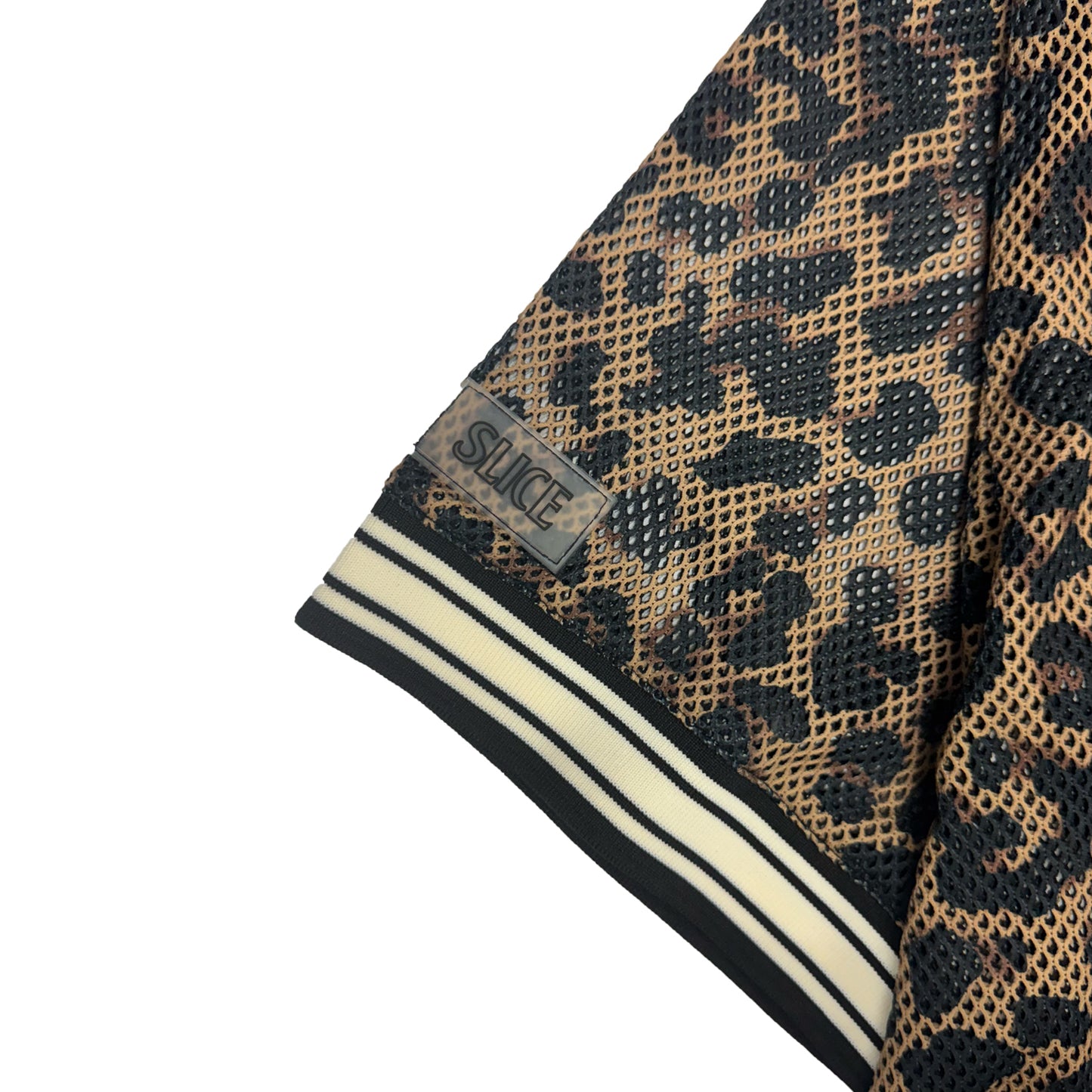 LEO Mesh Layered Half Zip POLO
