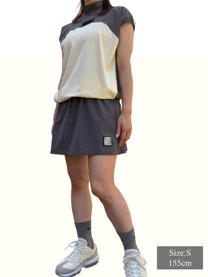 Ice Jersey Back Pleats SK