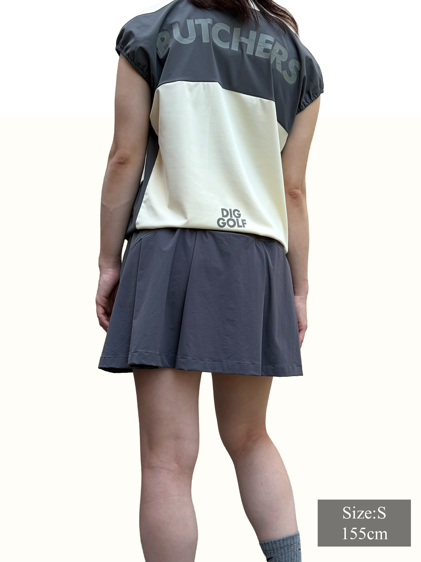 Ice Jersey Back Pleats SK