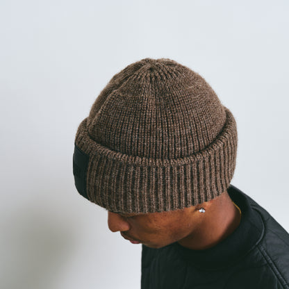 Wool Logo Patch Knit Cap