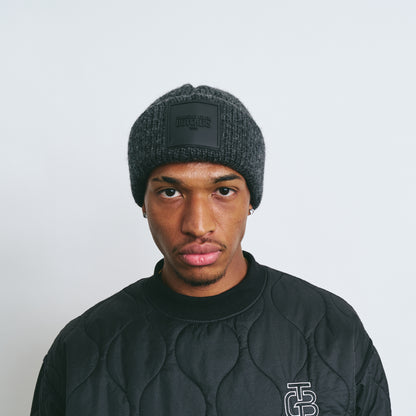 Wool Logo Patch Knit Cap