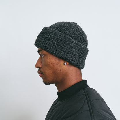 Wool Logo Patch Knit Cap