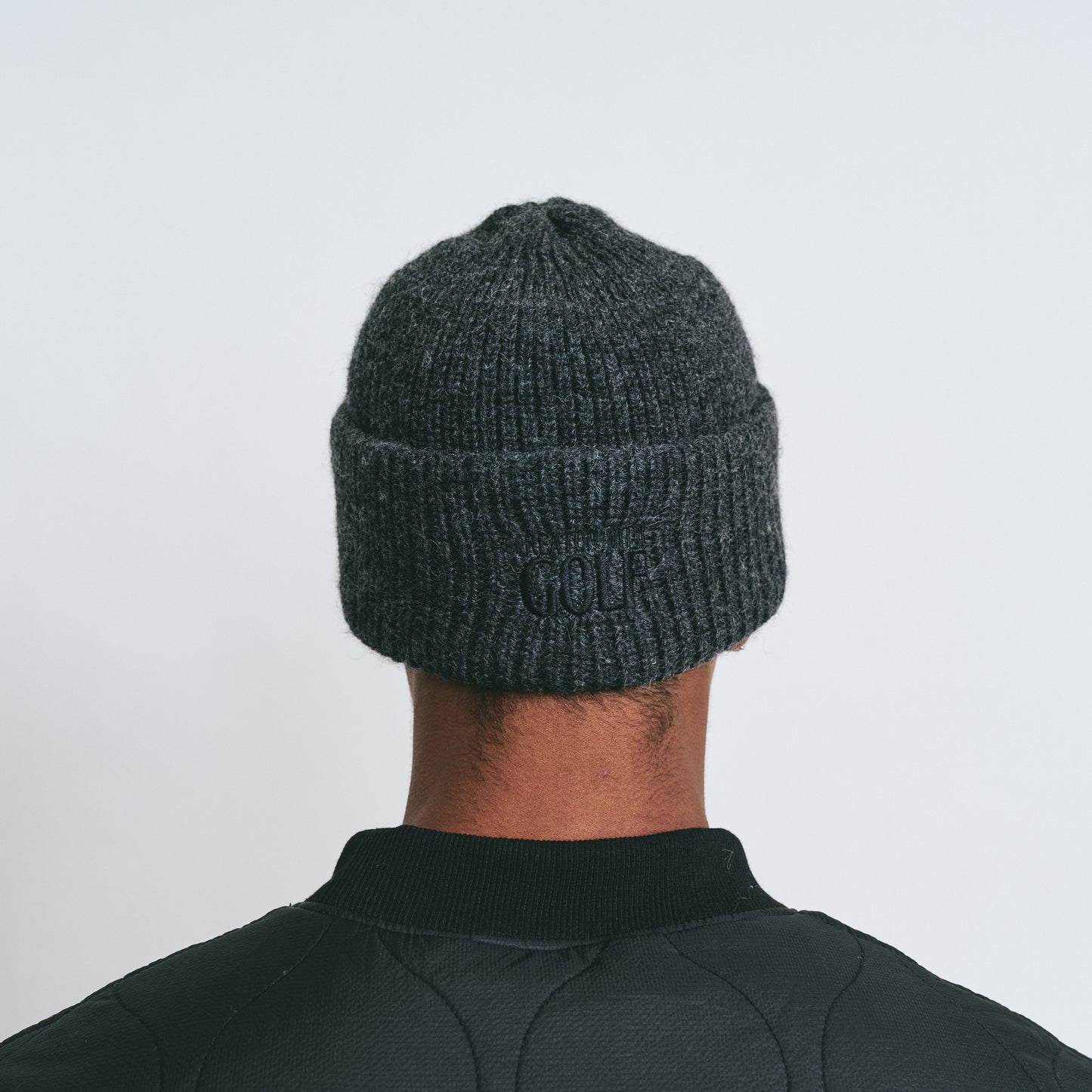 Wool Logo Patch Knit Cap