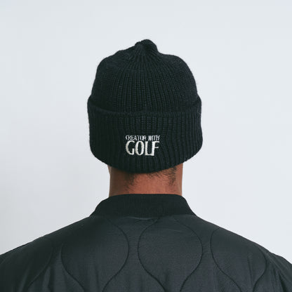 Wool Logo Patch Knit Cap