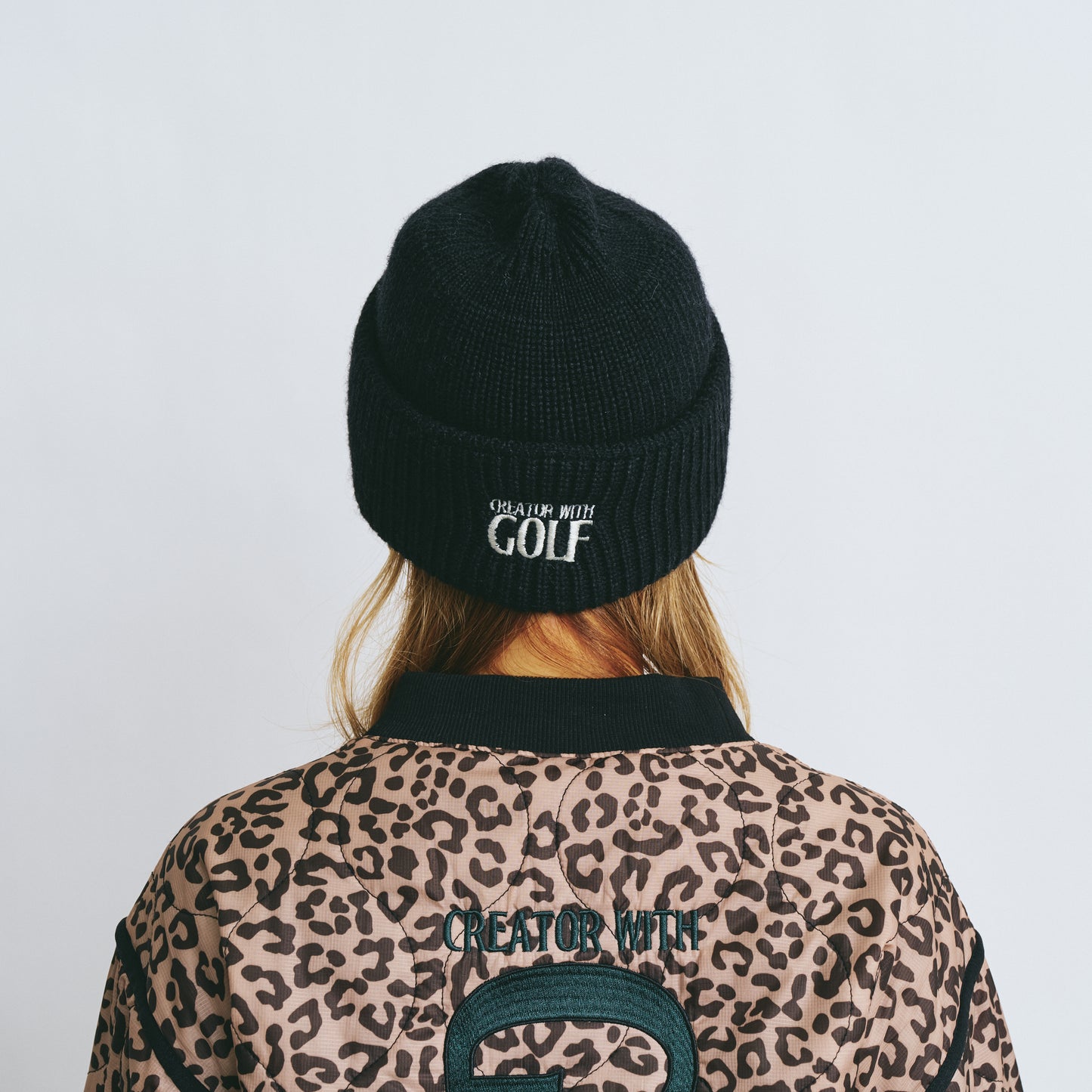 Wool Logo Patch Knit Cap