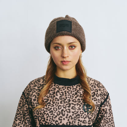 Wool Logo Patch Knit Cap