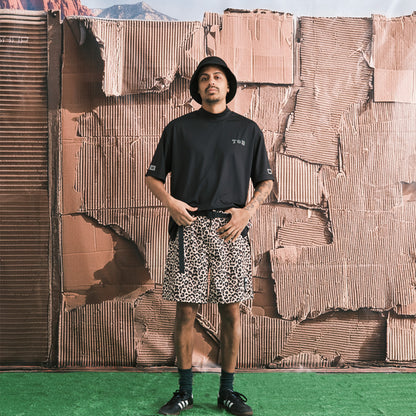 Hole In Fabric Print Back Mesh SRT