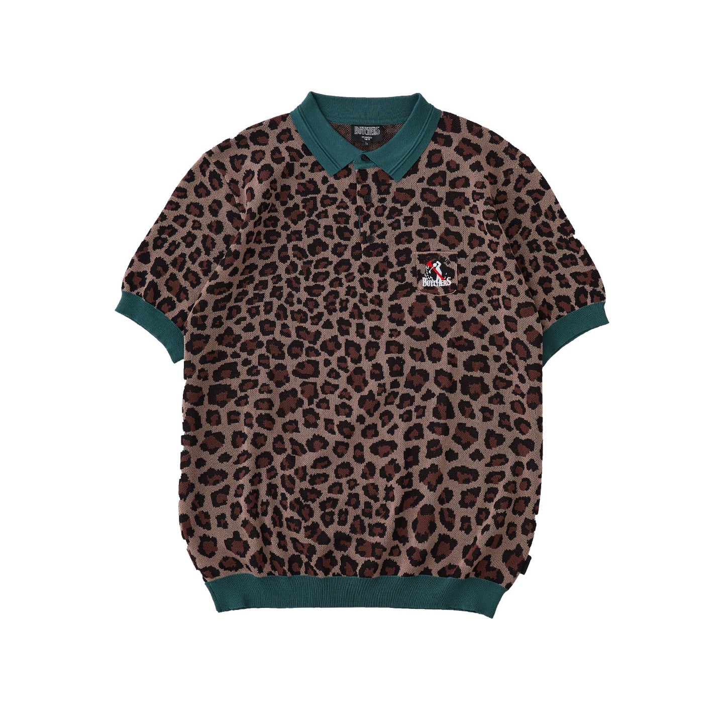 Leopard Knit POLO