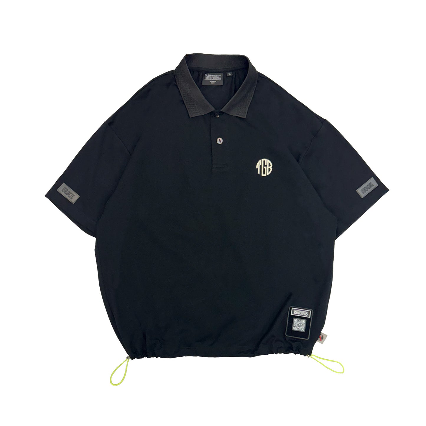 Twill Mesh Over Size Polo