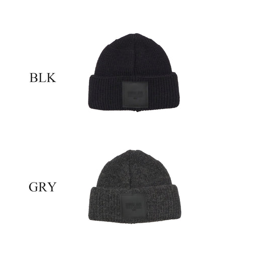 Wool Logo Patch Knit Cap