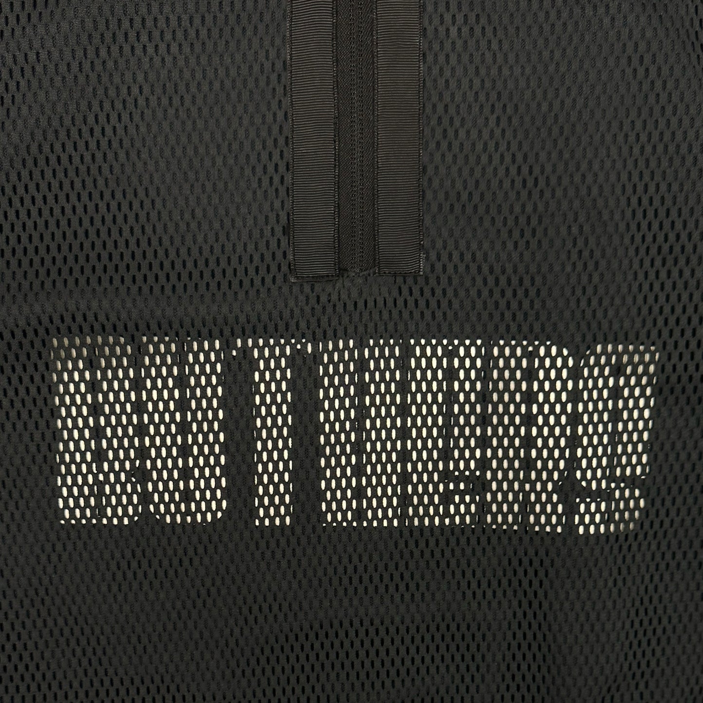 Mesh Layered Half Zip POLO