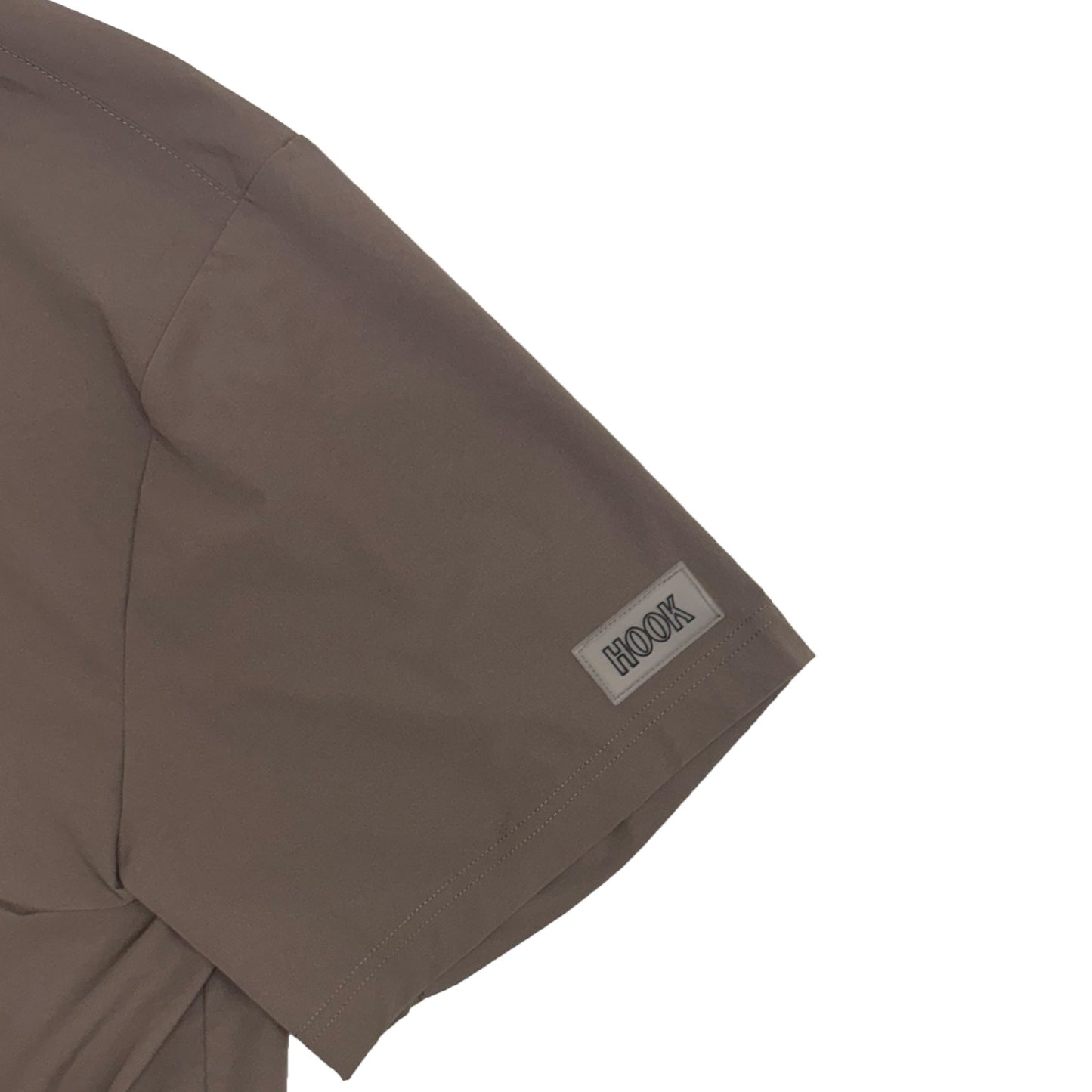Back Overlapping Tucks  Half Zip PO