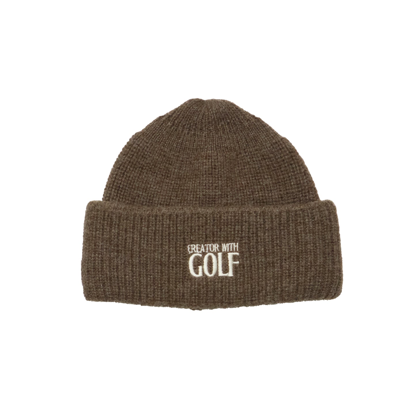 Wool Logo Patch Knit Cap