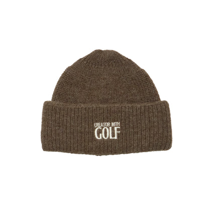 Wool Logo Patch Knit Cap