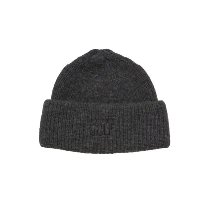 Wool Logo Patch Knit Cap