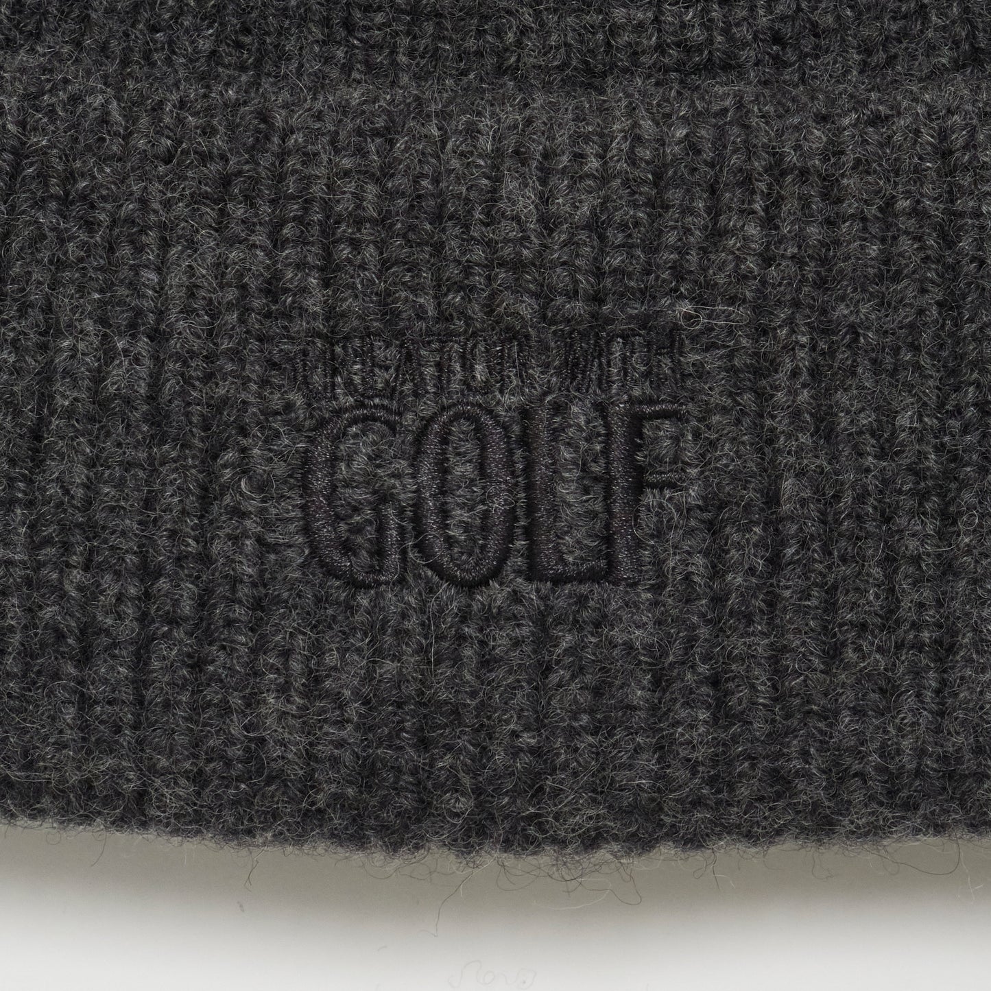 Wool Logo Patch Knit Cap