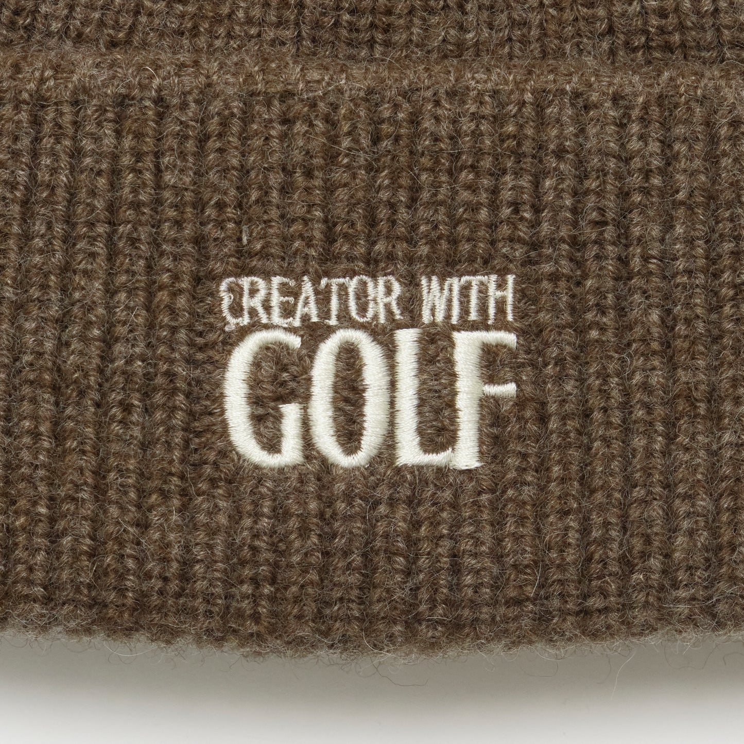Wool Logo Patch Knit Cap