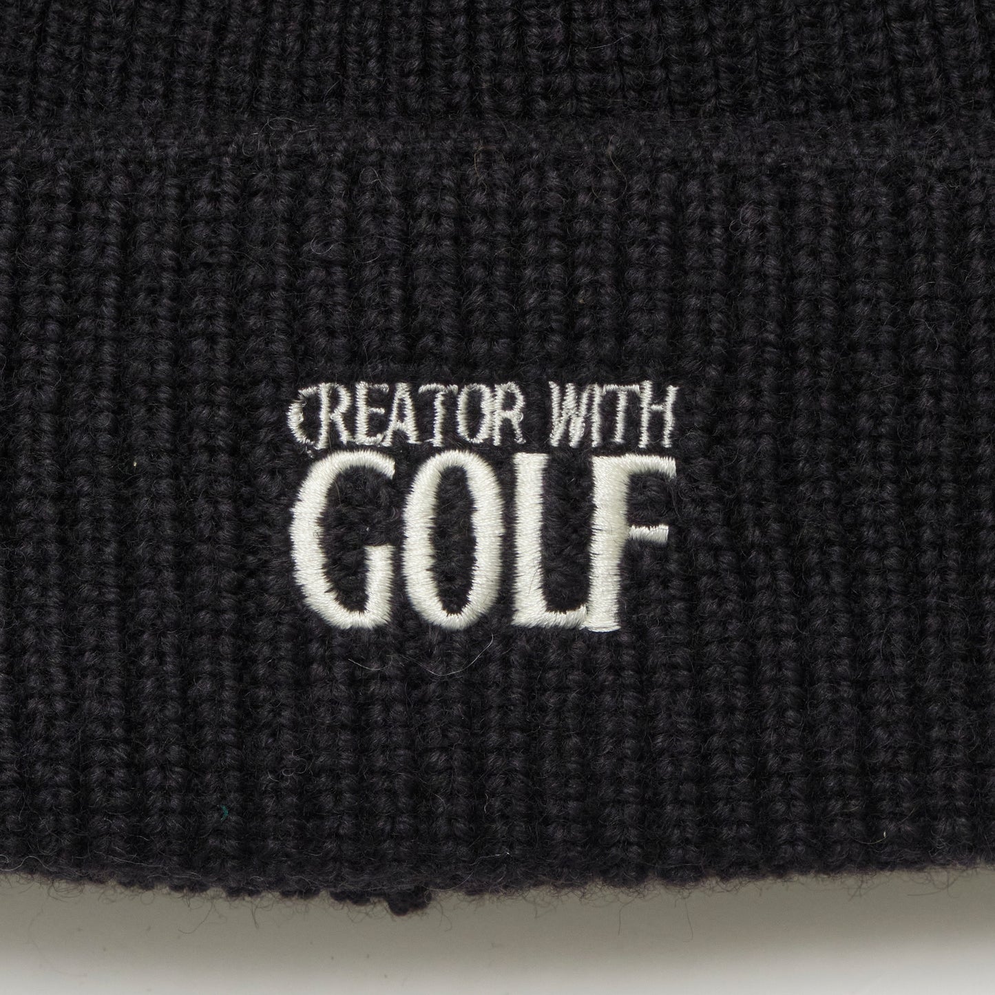 Wool Logo Patch Knit Cap