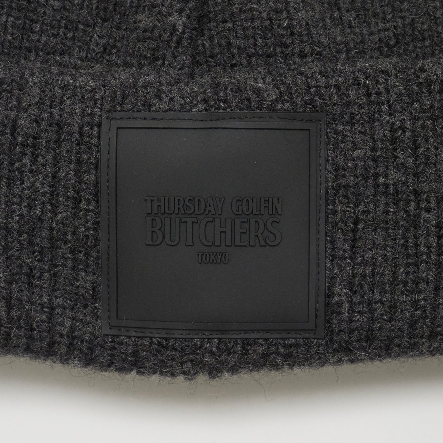 Wool Logo Patch Knit Cap
