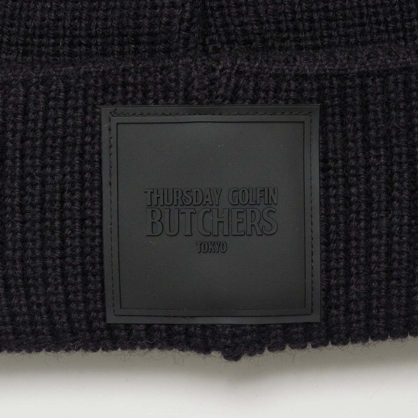 Wool Logo Patch Knit Cap