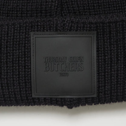Wool Logo Patch Knit Cap