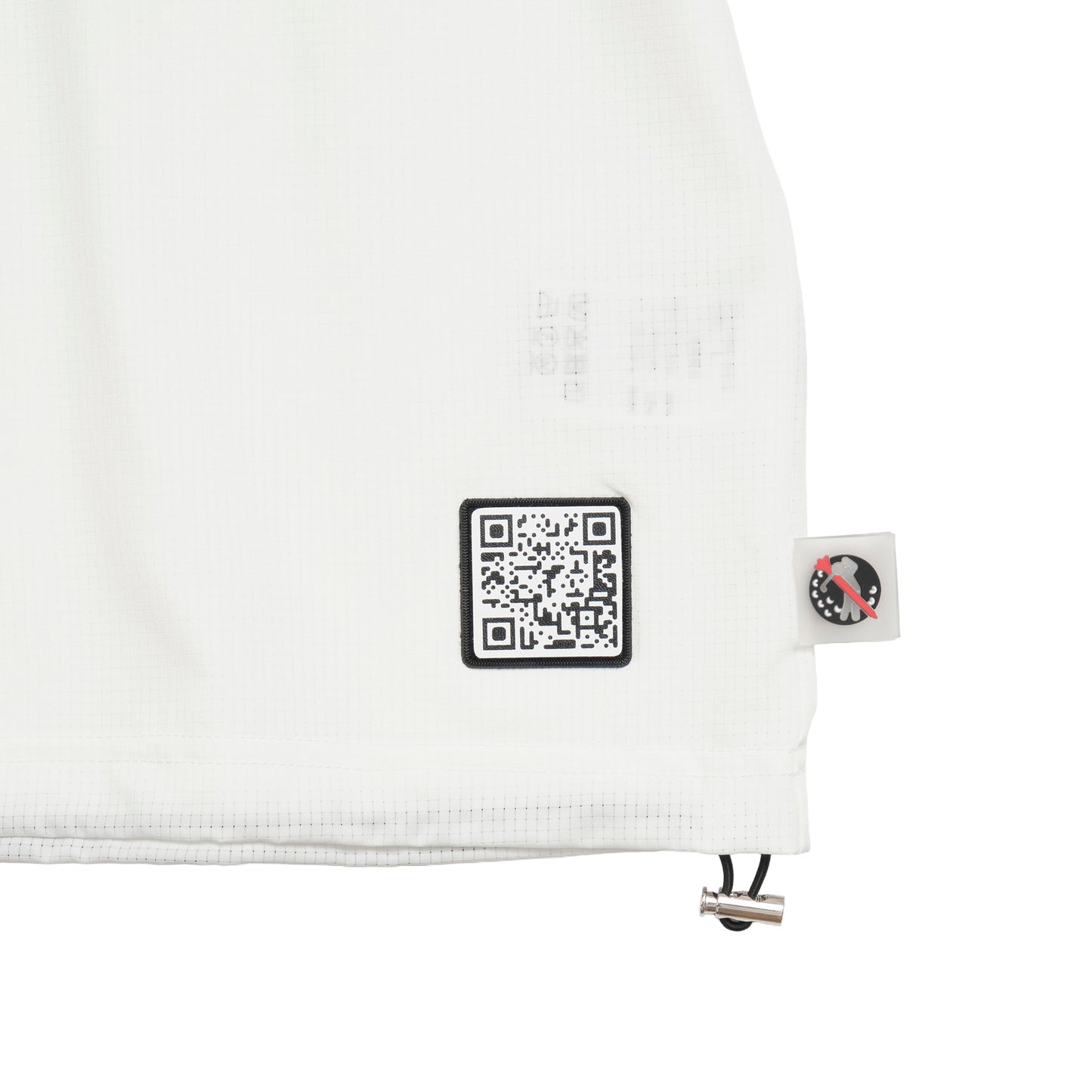 Hole In Fabric Solid Bomber