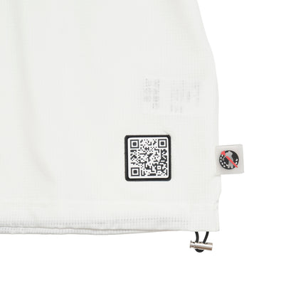 Hole In Fabric Solid Bomber
