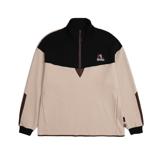 Switching Half Zip Sweatshirt