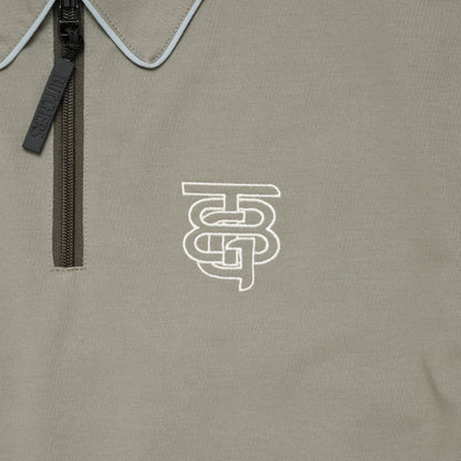 Sheer Sleeve H/Z POLO