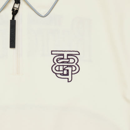 Sheer Sleeve H/Z POLO