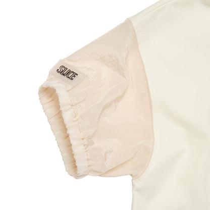 Sheer Sleeve H/Z POLO