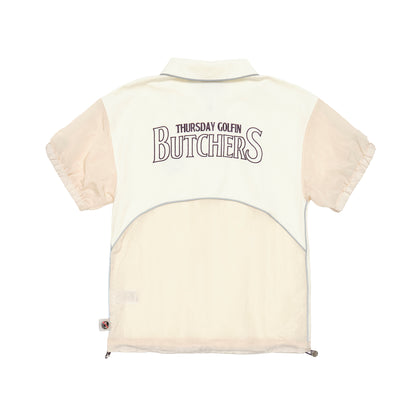 Sheer Sleeve H/Z POLO