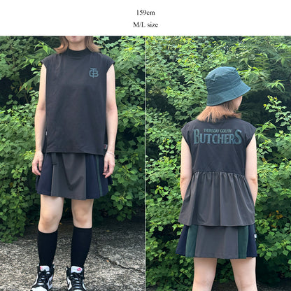 Back Gathering Sleeve Less PO