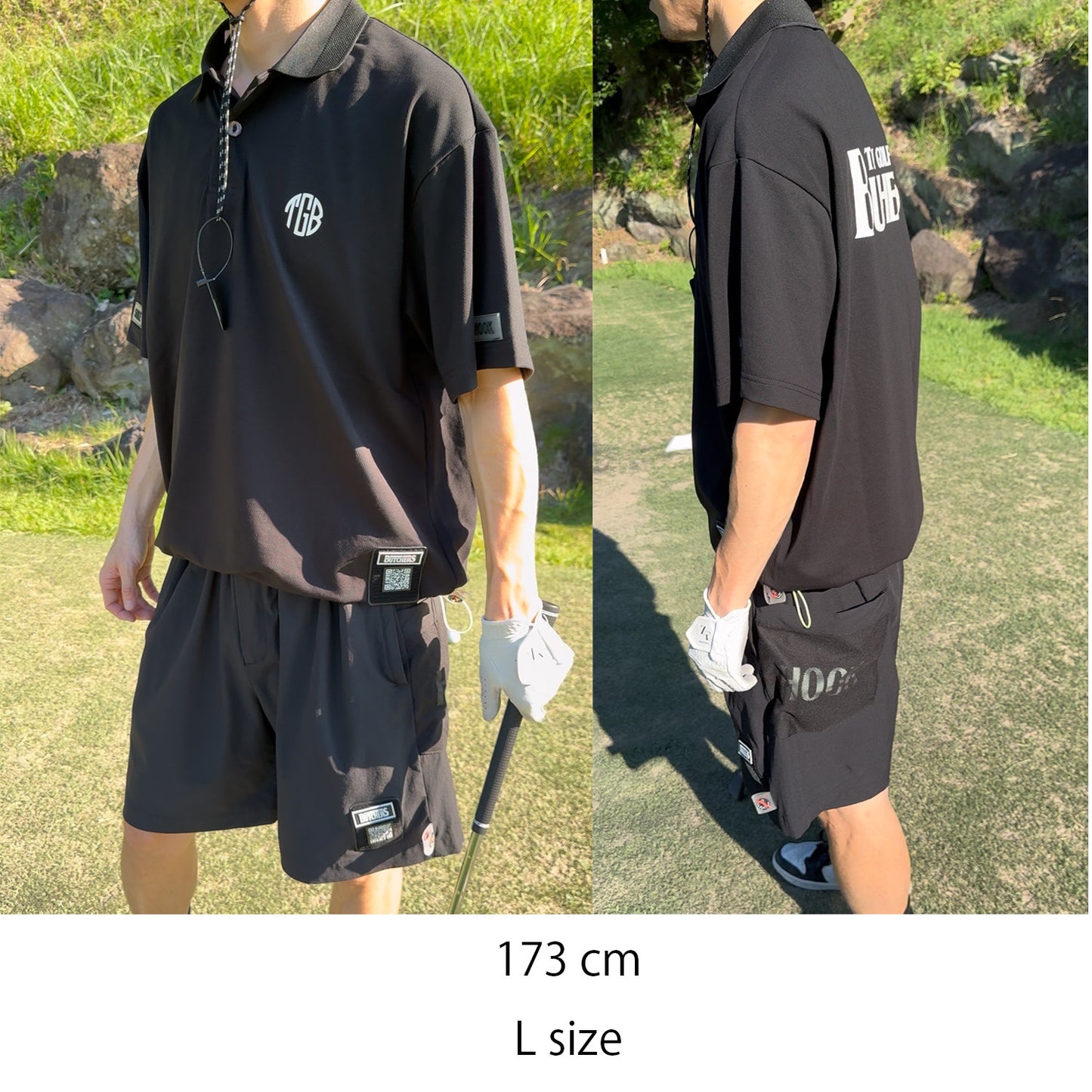 Twill Mesh Over Size Polo