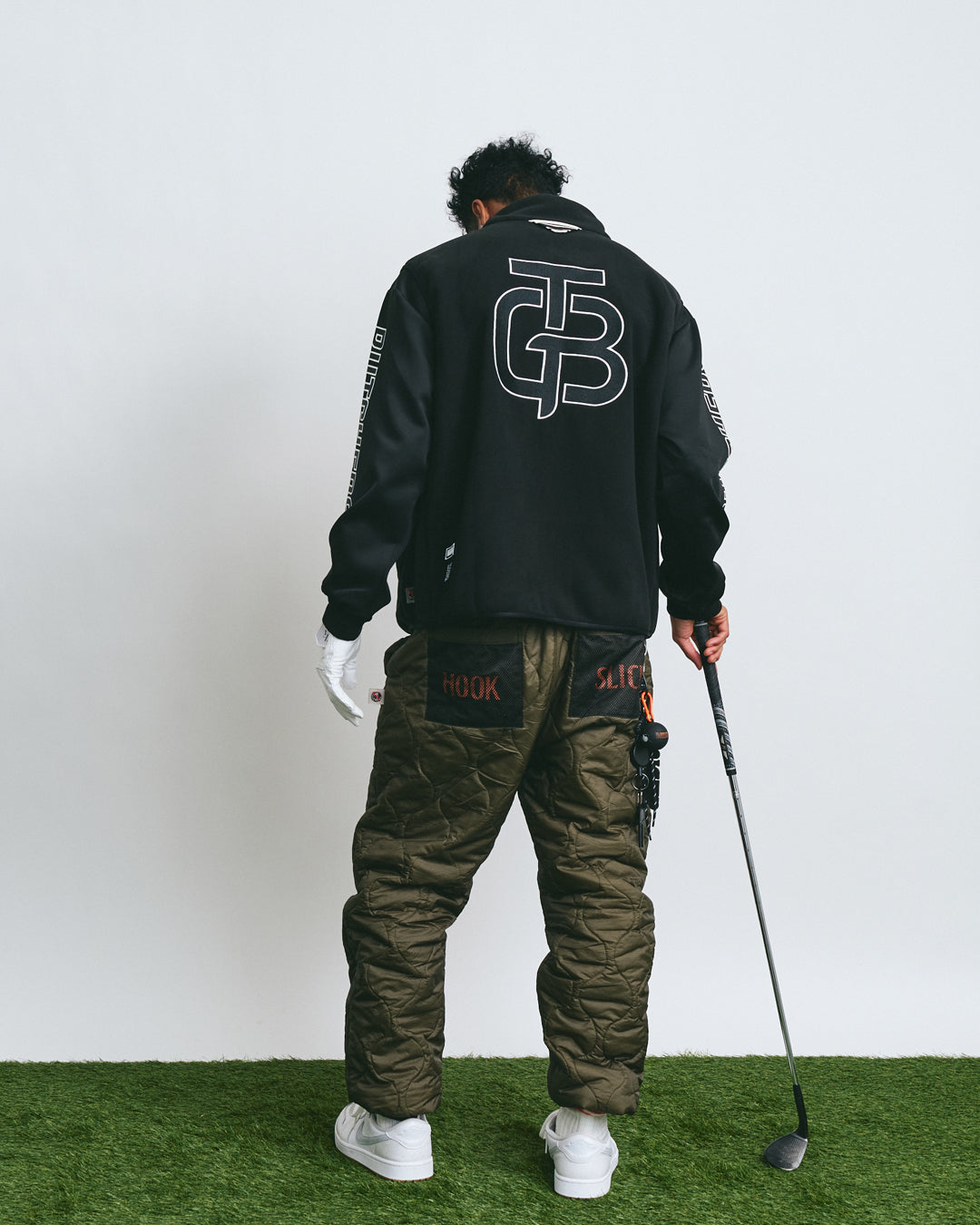 Rip Padded Rib Pants