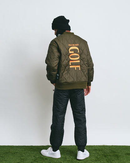 Rip Padded Rib Pants