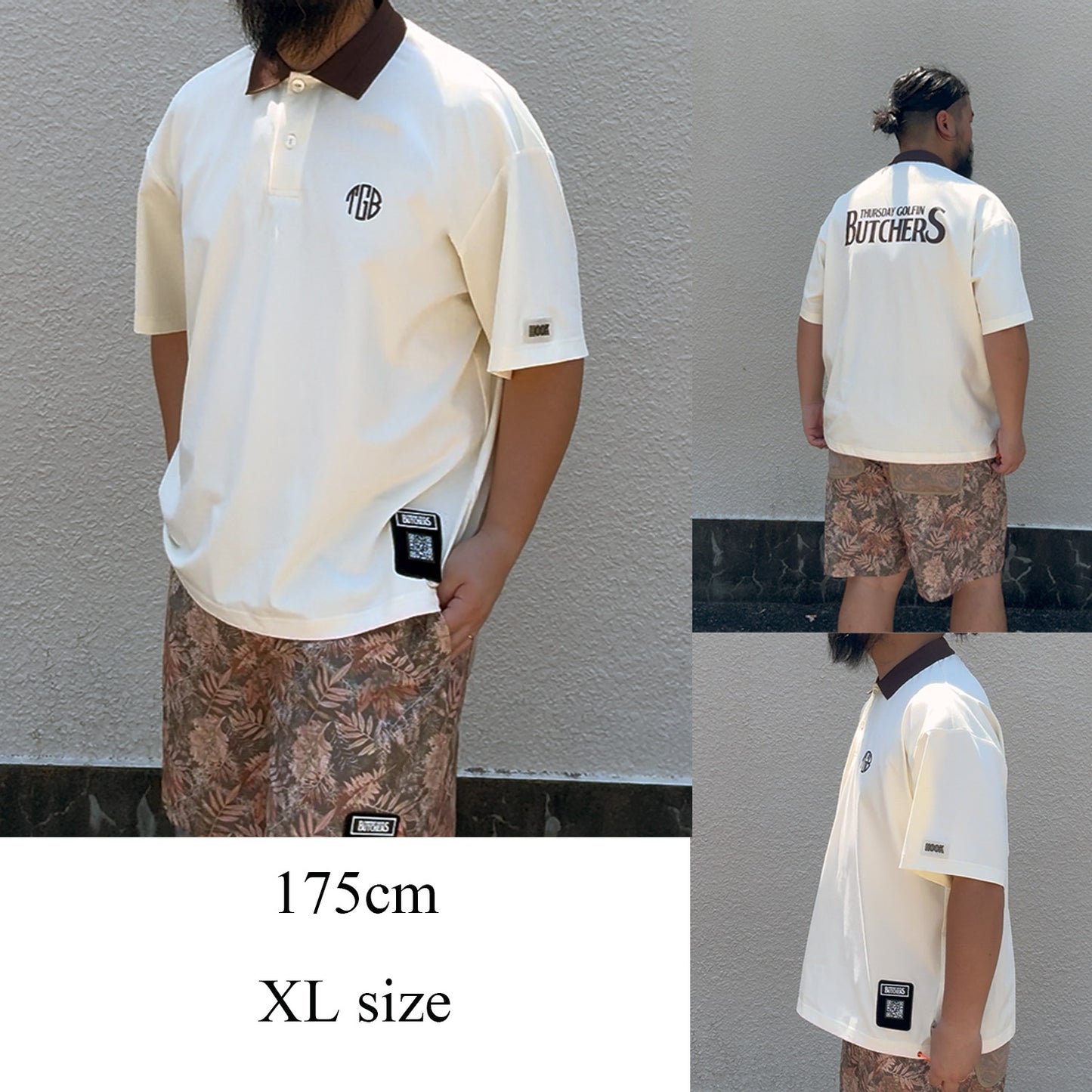 Twill Mesh Over Size Polo
