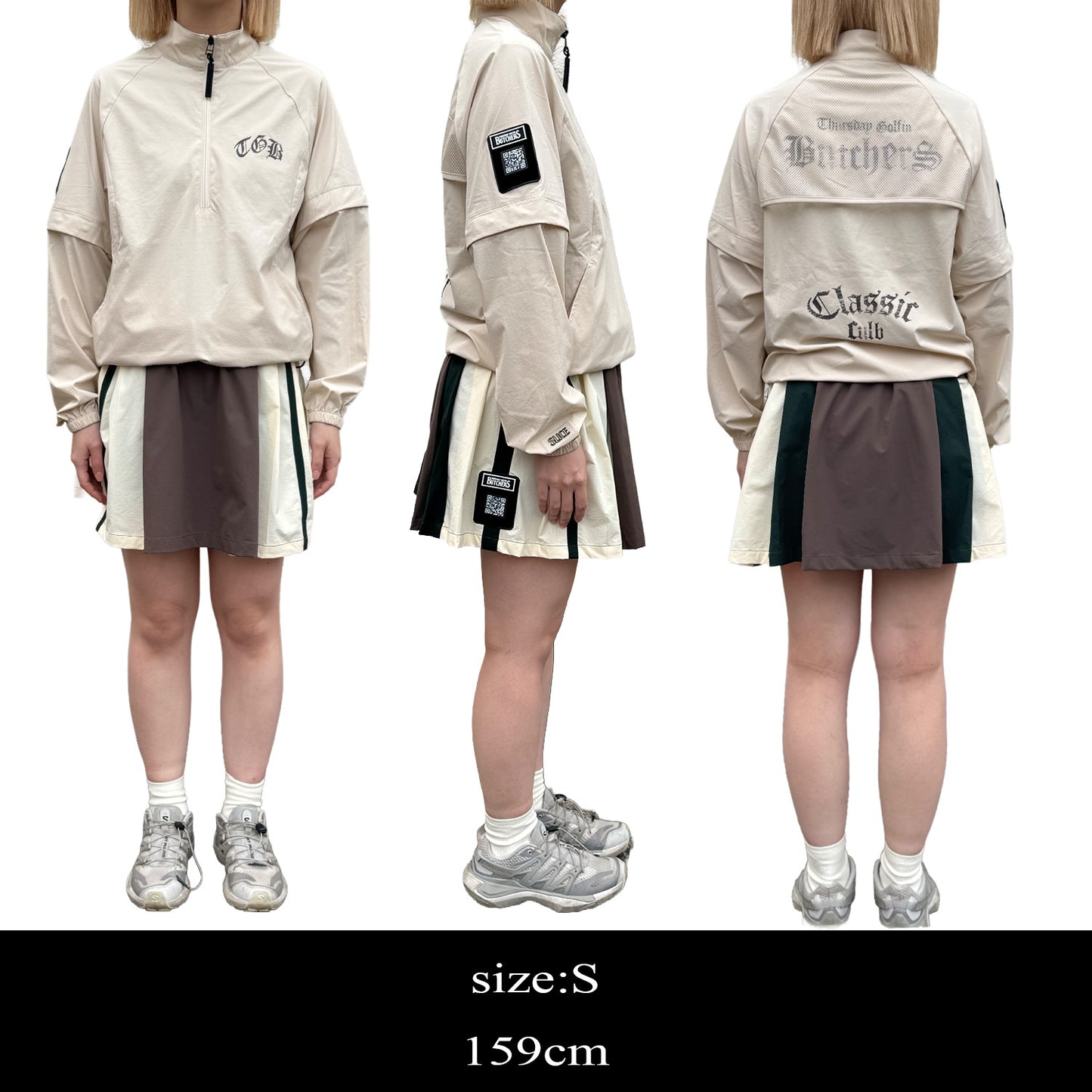 Nylon Stretch Multi striped SK