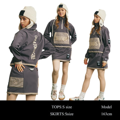 Bonding Fleece Half Zip PO(PO-19)