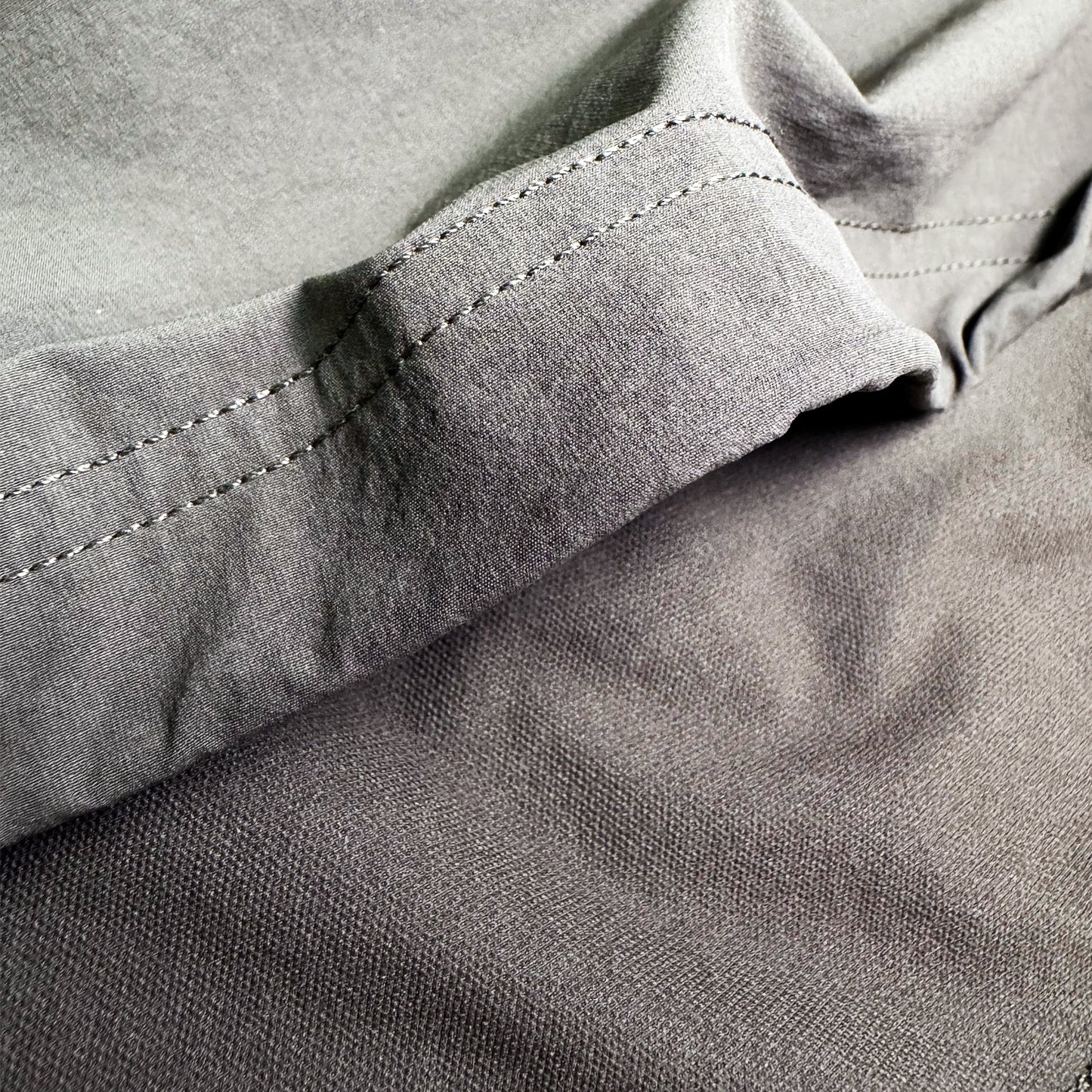 Back Overlapping Tucks  Half Zip PO