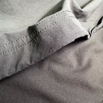 Back Overlapping Tucks  Half Zip PO